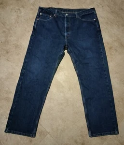 Levis 505 Jeans Size 40x30 Measures 39x29.25 - Picture 1 of 4