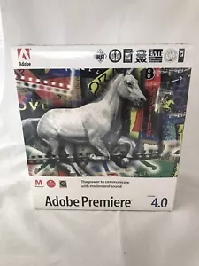 Adobe Premiere Version 4.0 Apple Macintosh Full Retail Box Brand New Sealed - Picture 1 of 6