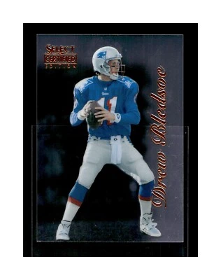 1996 Select Certified Football Card #45 Drew Bledsoe - Image 1 of 2