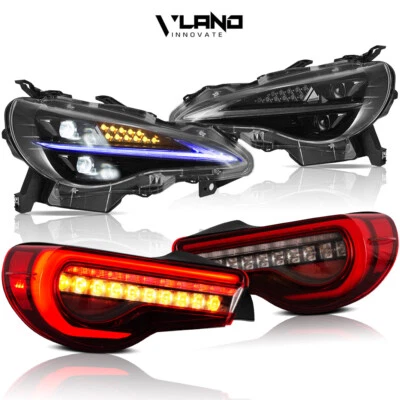 Faros LED y luces traseras VLAND para 12-20 Toyota 86/13-20 Subaru BRZ/Scion FR-S Foto 1 de 4