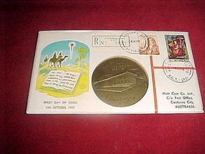 1970 OKTOBER 14. OKTOBER DIE MEDAILLE ROYAL AUSTRALIA NEUWERTIG NR. 15 R NR. 9837 12 -100 - Bild 1 von 2