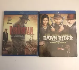 Dawn Rider (Blu-ray, 2012) And The Virginian Western Classics Bundle Brand New! - Picture 1 of 5