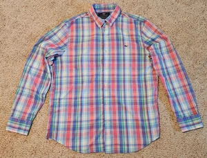 Vineyard Vines Herren Slim Fit Wal Hemd Button Down Langarm Bunt Large - Bild 1 von 9