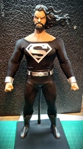 1/6 Custom Black Suit Superman Figur - Bild 1 von 1