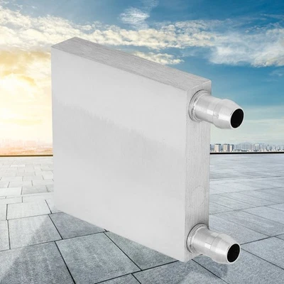 .›Aluminum Water Cooling Block Waterblock Cooler CPU Water Cooling Head Flat Ef - Image 1 of 4