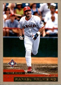 Rafael Palmeiro 2000 Topps Opening Day #155 Rangers FREE SHIPPING AutographDen - Picture 1 of 2