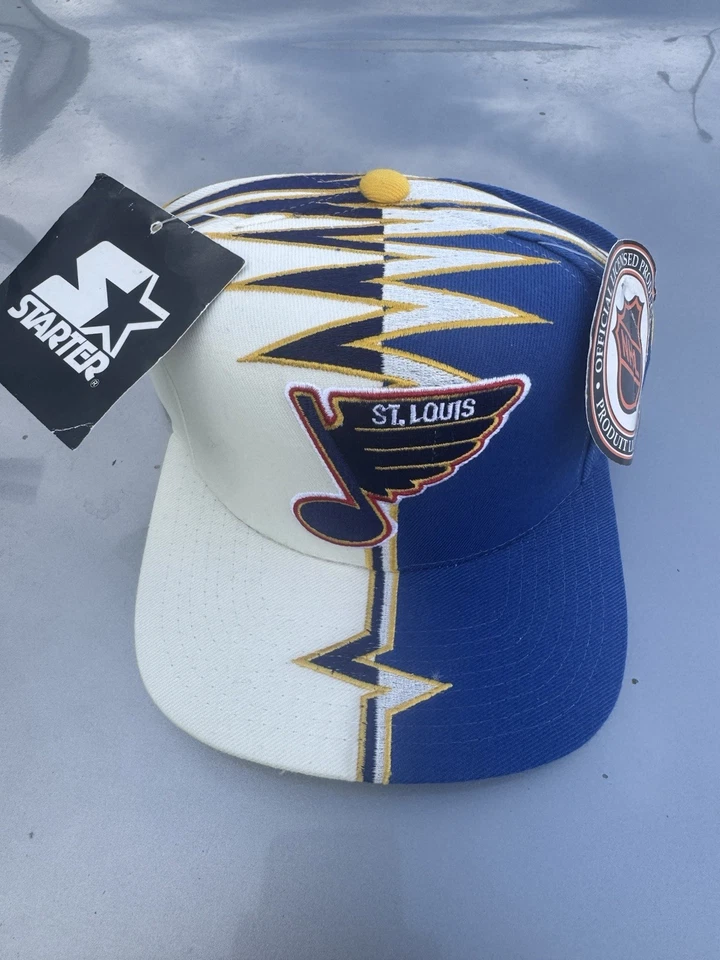 Brand New W/tags vintage st louis blues hat Shockwave Snapback Hat Rare - Image 1 of 4