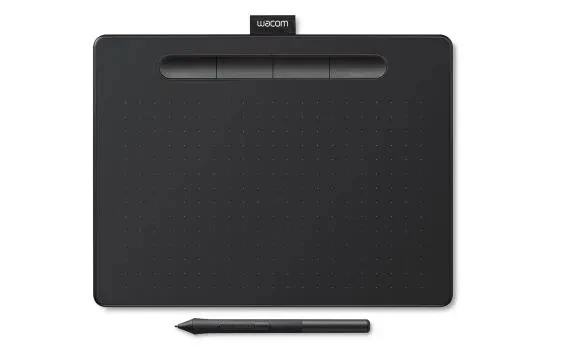 Wacom Intuos CTL-4100WL Medium Bluetooth Kreatives Pen Tablet - Schwarz - Bild 1 von 1