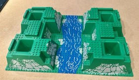 Raised Baseplate for 1999 LEGO 5986 Amazon Ancient Ruins Base Plate 30271px1