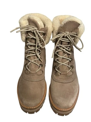 Timberland Stone Street Waterproof Faux Fur Lined Platform Boot Women’s 9.5 - Image 1 of 4
