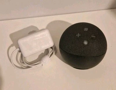 Amazon Echo Dot 4th Generation Smart Speaker B7W64E  Charcoal Tested and Working - Image 1 of 3