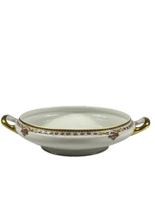 L. Bernardaud & Co. Limoges Porcelain Serving Bowl CHAMBERRY Floral - Picture 1 of 10