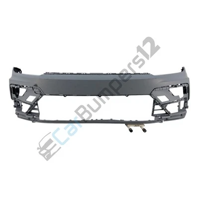 VW TIGUAN R LINE MK2 2016-2020 GENUINE FRONT BUMPER 5NA807221B - Image 1 of 4