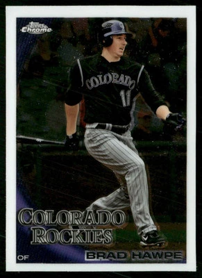 2010 Topps Chrome Brad Hawpe Colorado Rockies #111 - Image 1 of 2