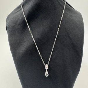 Collar Laila Rowe Cristal Lágrima Ajustable 6" - 9" - Imagen 1 de 10