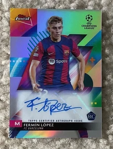 2024 Topps Finest Fermin Lopez Rc Auto! - Bild 1 von 2