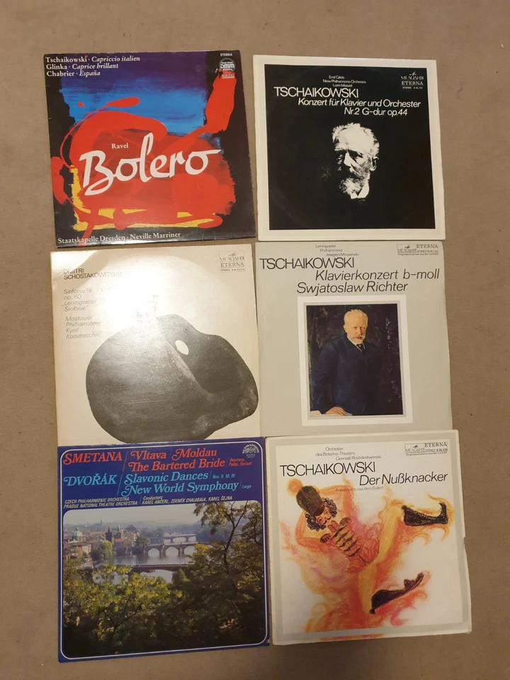 6 klassische  LPs ETERNA - Bild 1 von 1