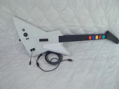 Xbox 360 Guitar Hero X-plorer controller Red Octane - AS IS - PARTS/REPAIRS - Image 1 of 4