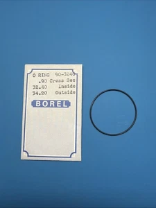 Borel O-Ring 90-3240 Uhrendichtung 32,40 mm Innendurchmesser x 34,20 mm Außendurchmesser x 0,90 mm CS - Bild 1 von 1