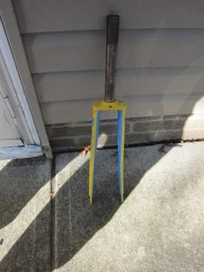 Masi fork 1" threaded,blue and yellow,195mm steerer,26.4 crown race - Picture 1 of 5