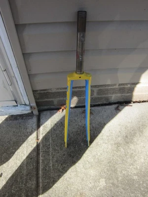 Masi fork 1" threaded,blue and yellow,195mm steerer,26.4 crown race - Image 1 of 4