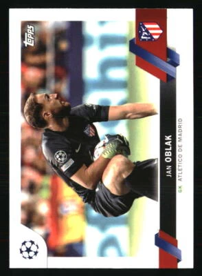 Jan Oblak 2022-23 Topps UEFA Club Competitions 1st Edition #107 SOCCER Card - Image 1 of 2