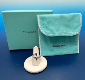 Tiffany Paloma Picasso Sterling Loving Heart Ring mit Single Cut Diamant - Bild 1 von 6