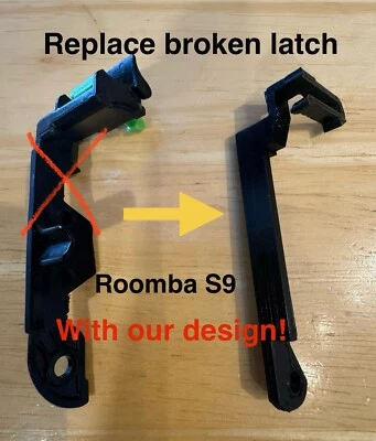 iRobot Roomba Cleaning Head Module Brush Roller Door Latch Arm S9 S9+ plus 9550 - Bild 1 von 4
