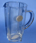 NEW UNC CHAPEL HILL GLASS PITCHER WITH PEWTER LOGO! GREAT FOR BEER! VTG 1990s!