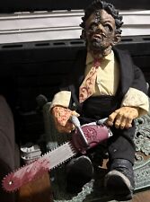 MEZCO Cinema of Fear Leatherface Figure Plush Doll Texas Chainsaw Massacre HTF