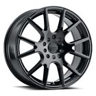 15x7 Raceline 147B Intake Gloss Black Wheels 4x100/4x4.5 (40mm) Set of 4 Ford Festiva