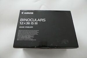 Canon Binoculars 12x36 IS III Image Stabilisation Binoculars 