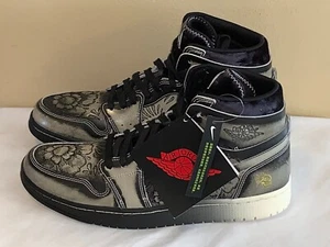 Nike Air Jordan 1 Zoom Dia De Muertos FQ8155 010 NEU Größe 12 - Bild 1 von 9