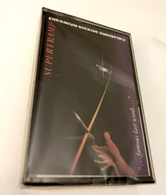 SUPERTRAMP FAMOUS LAST WORDS CASSETTE TAPE SEALED JOST - Image 1 of 4