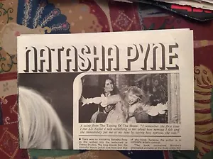 m12n ephemera 1970 film article actress natasha pyne - Picture 1 of 1