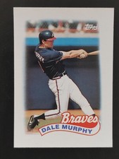 ⭐💥🔥1989 Topps- Major League Leaders Mini- Dale Murphy #1- Braves⭐💥🔥