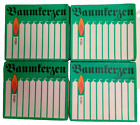 4 Packungen Wittol  Baumkerzen Wei 20 Stck  / Packung, Nostalgie /  Ostalgie, DDR