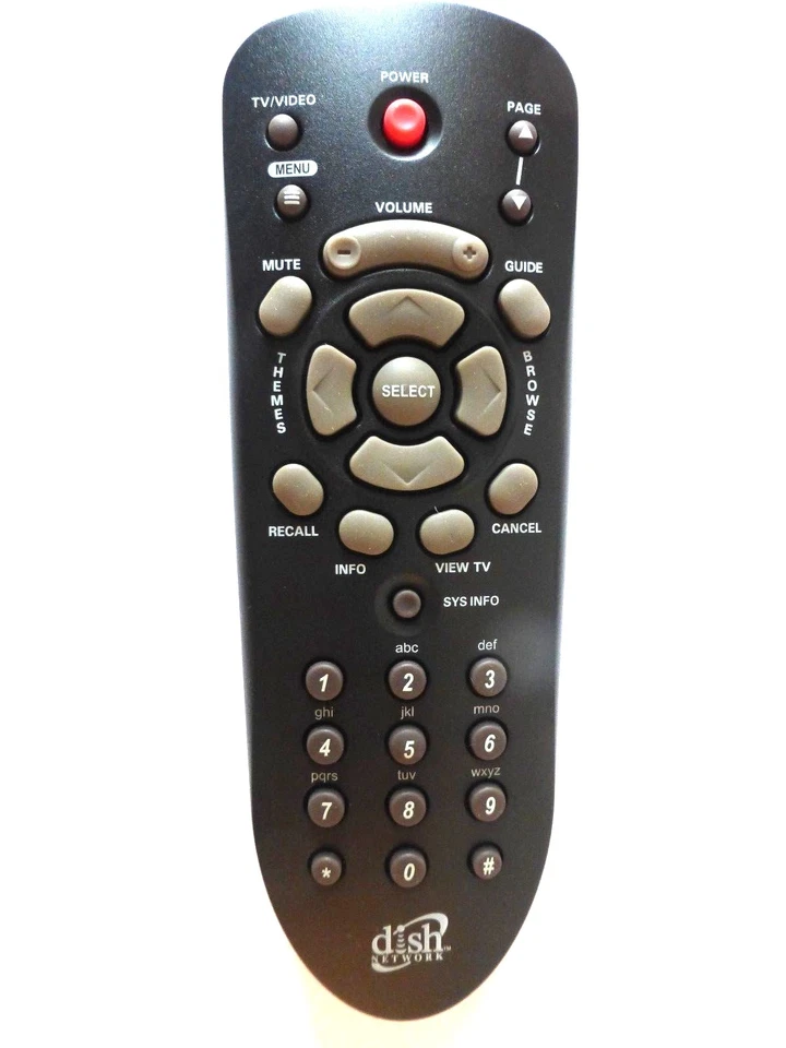 New ECHOSTAR TECHNOLOGIES DISH NETWORK SATELLITE RECEIVER REMOTE CONTROL 1.5 NDB - Image 1 of 1
