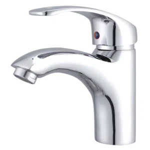RUBINETTO Mezclador X Fregadero de Baño de Latón Cromado + Kit de Montaje - Imagen 1 de 5