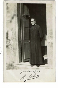 CPA-Carte Postale-France- Photographie d'un prêtre 1923 VM28323 - Picture 1 of 2