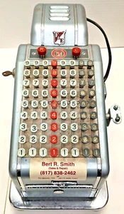 Vintage Hedman Company F and E Check Machine 2300 series w/Keys Electric - Picture 1 of 6