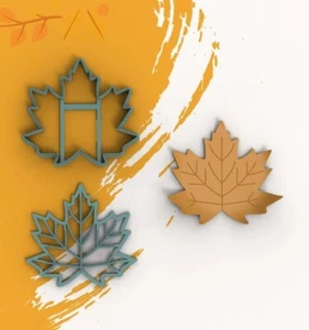 Trinket Dish Maple Leaf Fall Polymer Clay Cutter - Picture 1 of 3