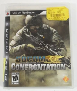Playstation 3 Socom U.S. Navy Seals Confrontation CIB W/Manual - Picture 1 of 3