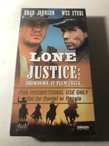 Lone Justice: Showdown at Plum Creek (1996) VHS Promo Screener Copy Western - Picture 1 of 3