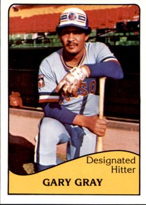1979 Tucson Toros TCMA #1 Gary Gray - NM New Orleans Reserve Louisiana LA Card