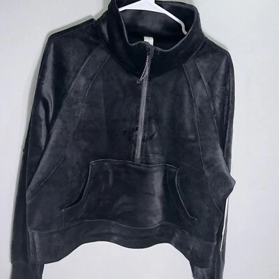 Lululemon Scuba Oversized Funnel Neck  Half Zip Velvet Medium/Large Buttery Soft - Image 1 of 4