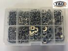 800 X Stainless Steel Assorted Flat Washers Spring Washers For Metric Bolts