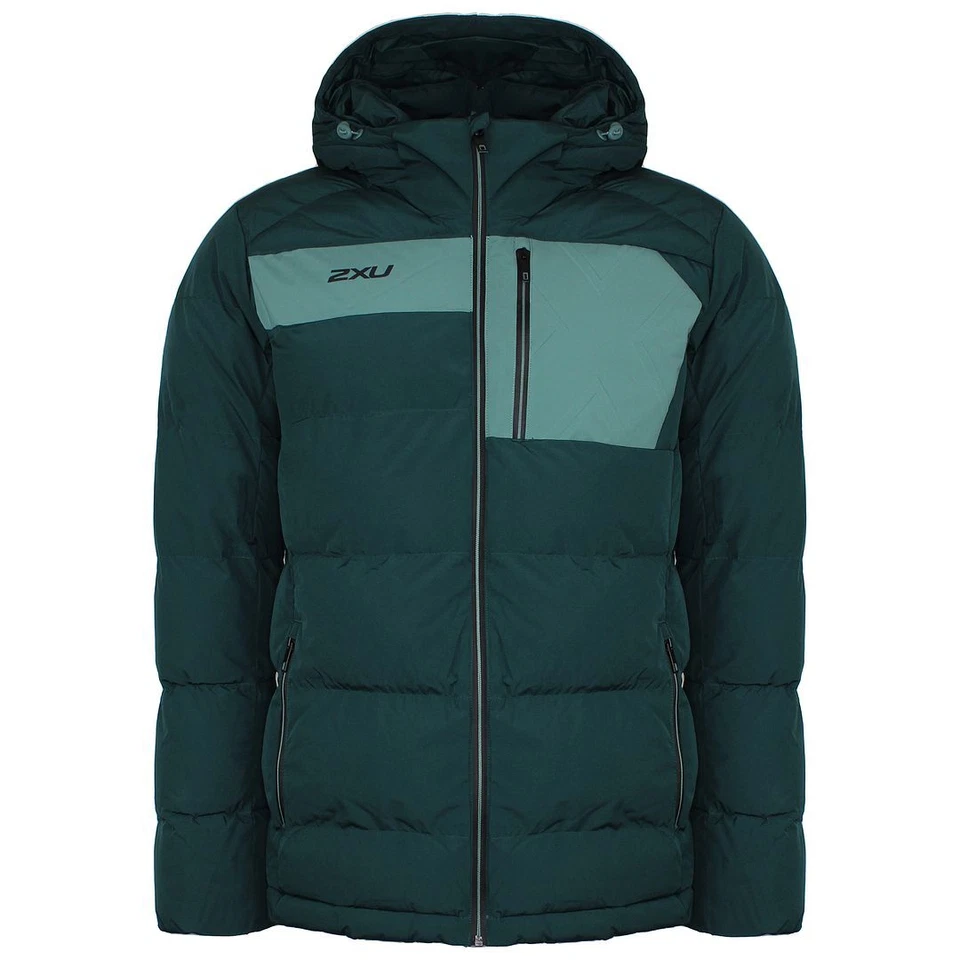 Chaqueta aislante utilitaria 2XU manga larga 3M verde aislante para hombre MR6621a PNE SSG Foto 1 de 1