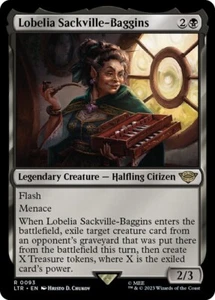 Lobelia Sackville-Baggins FOIL (Near Mint NM) MTG Magic - Lord of the Rings - Picture 1 of 1