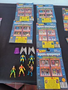 Marvel X-Men Steel Mutants ToyBiz 1994 Lot Wolverine X-Men 97 Lot Of 5 - 3 Inch - Picture 1 of 13